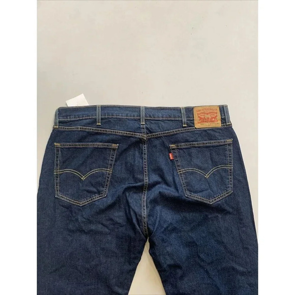 Levi's 505 Men's Blue Regular Fit Straight Leg Jeans Size 40x30 NWT - Picture 7 of 11